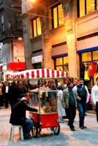 Istanbul Street Food at Eminonu Square