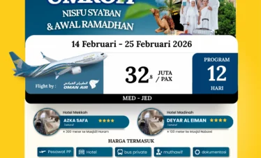 Paket Umroh 14 Februari 2026