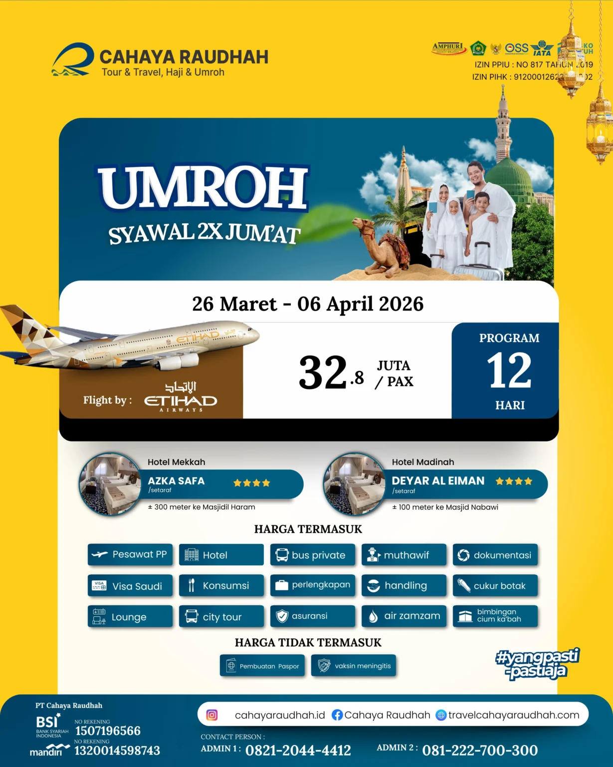 Paket Umroh 26 Maret 2026