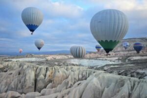 Pamukkale Tempat wisata balon udara di turki