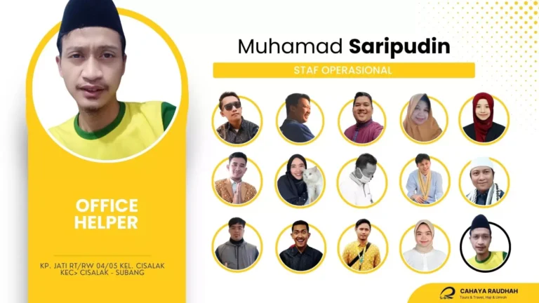 Staf Operasional Cahaya Raudhah - Muhammad Syaripuddin
