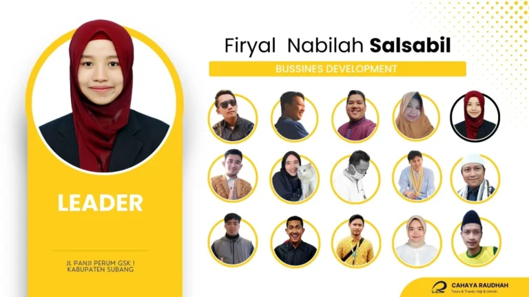 Bussiness Developer Cahaya Raudhah Firyal nabilah Salsabil