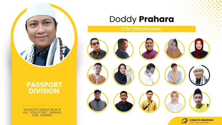 Staf Operasional Cahaya Raudhah -Dodi Prahara