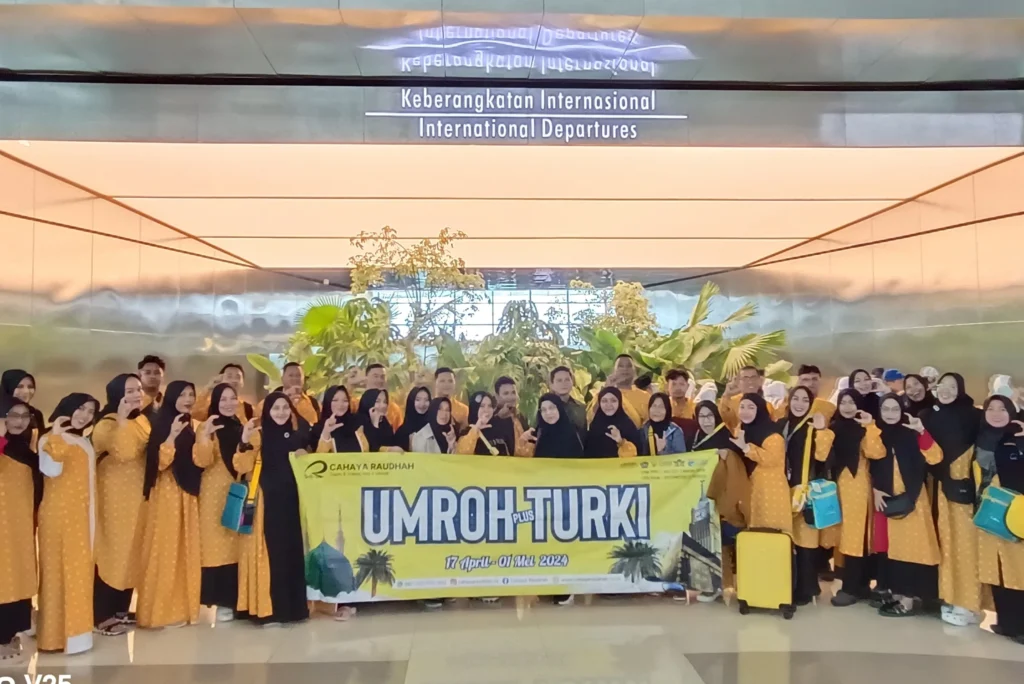 Agenda Umroh Plus Turki Cahaya Raudhah 14 April 2024