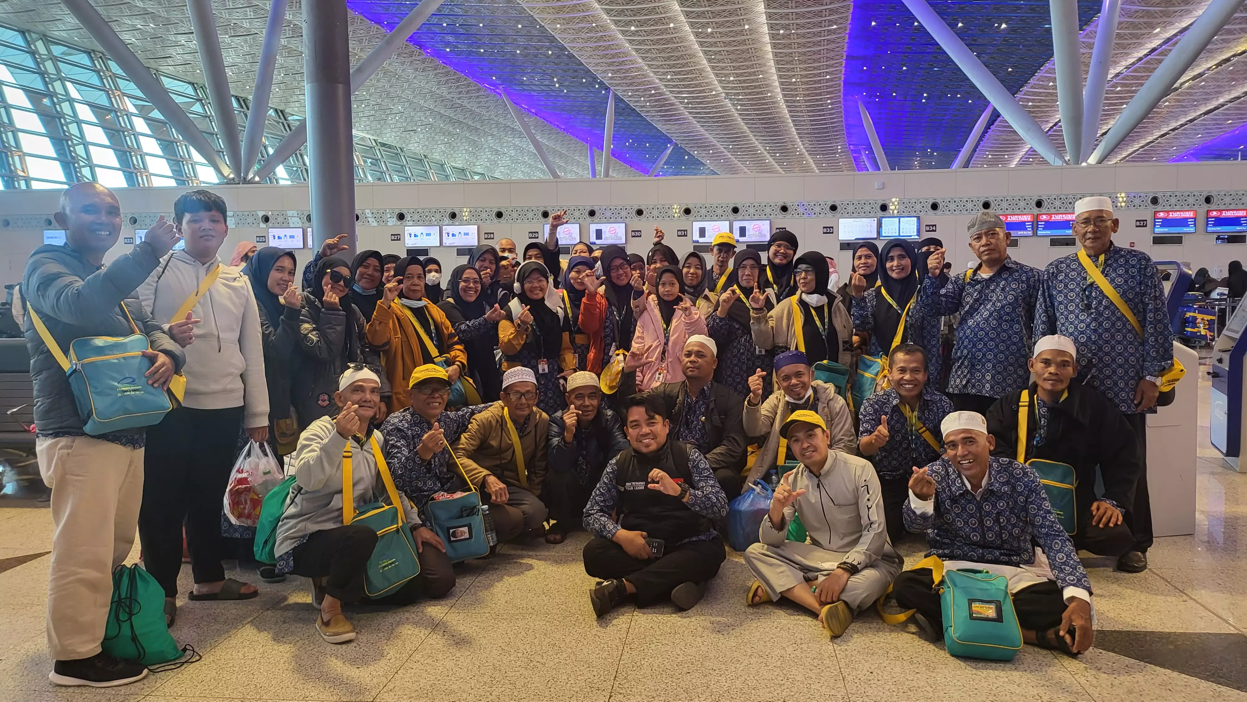 Kepulangan Jamaah Umroh Cahaya Raudhah